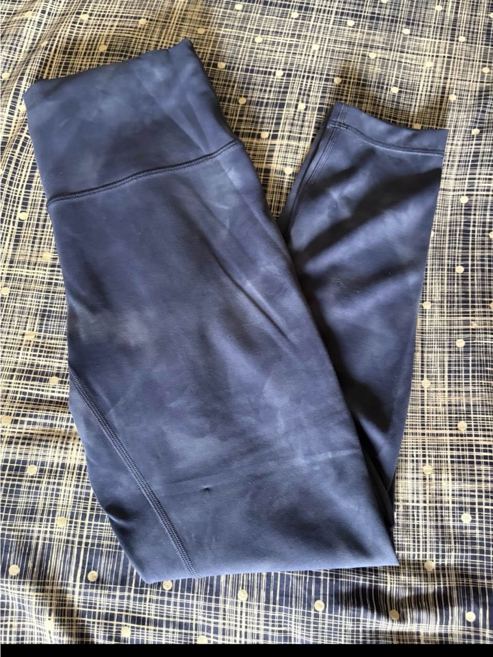Lululemon Navy High-Waist Leggings